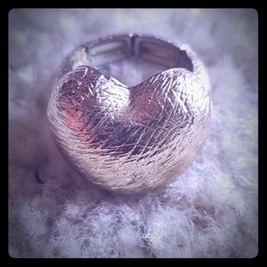 Gold Heart Ring